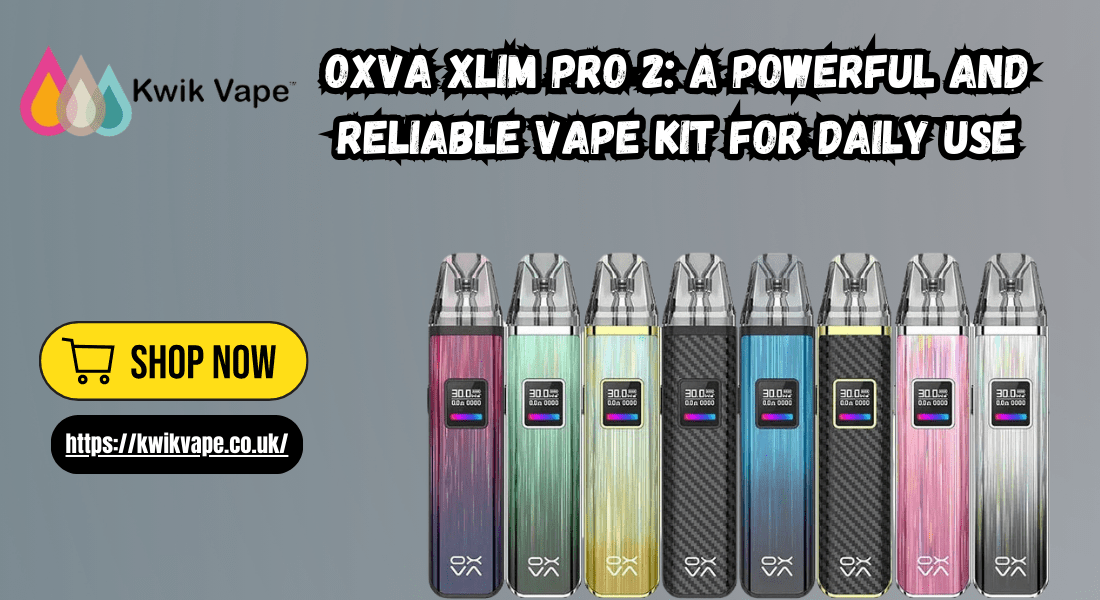 OXVA XLIM Pro 2 Vape Kit - KwikVape OXVA XLIM Pro 2